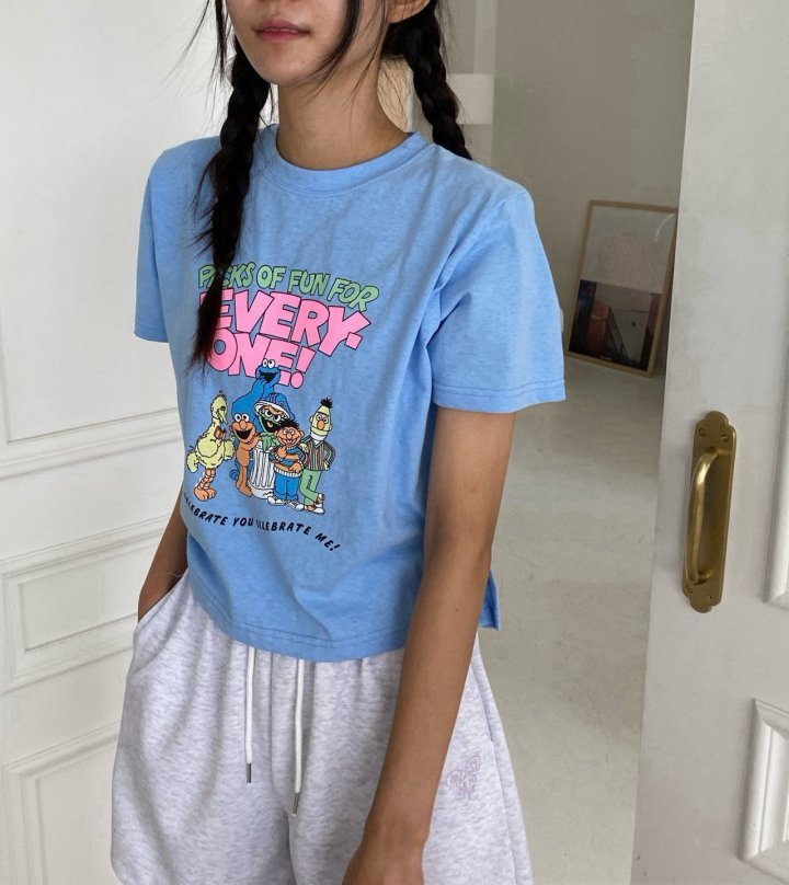 Diana - Korean Women Fashion - #vintagekidsstyle - Every Crop Tee - 3