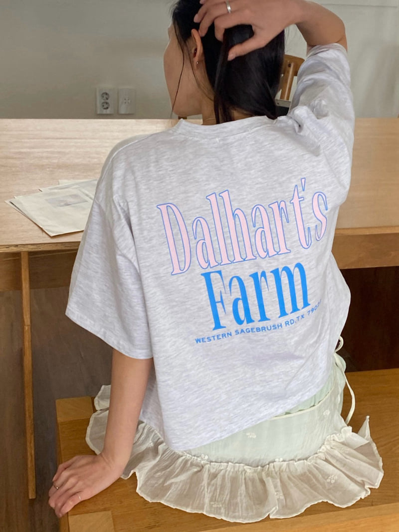 Diana - Korean Women Fashion - #vintagekidsstyle - Moon Heart Tee - 12