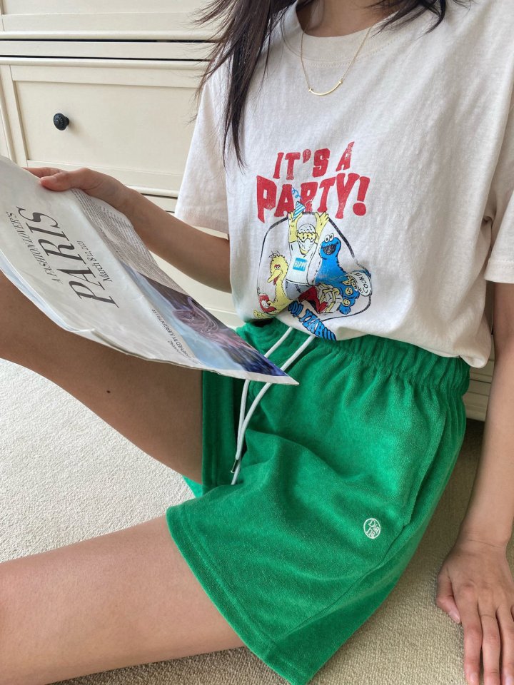 Diana - Korean Women Fashion - #vintagekidsstyle - Terry Shorts - 5