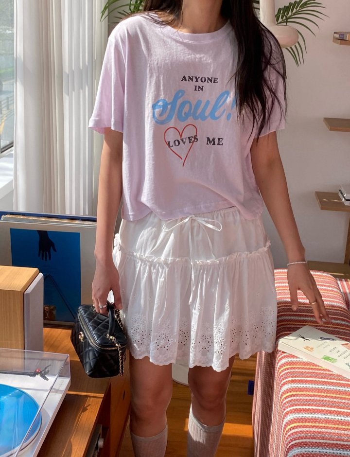 Diana - Korean Women Fashion - #momslook - Love Me Tee - 4