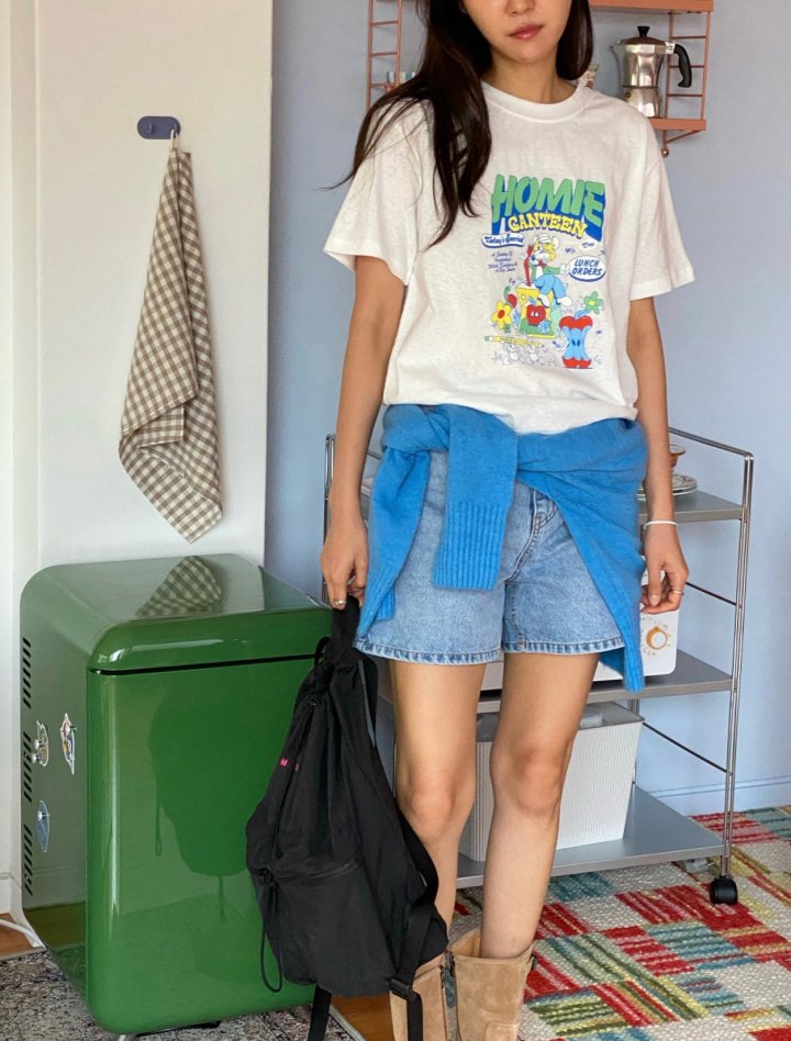 Diana - Korean Women Fashion - #womensfashion - Homie Tee - 5