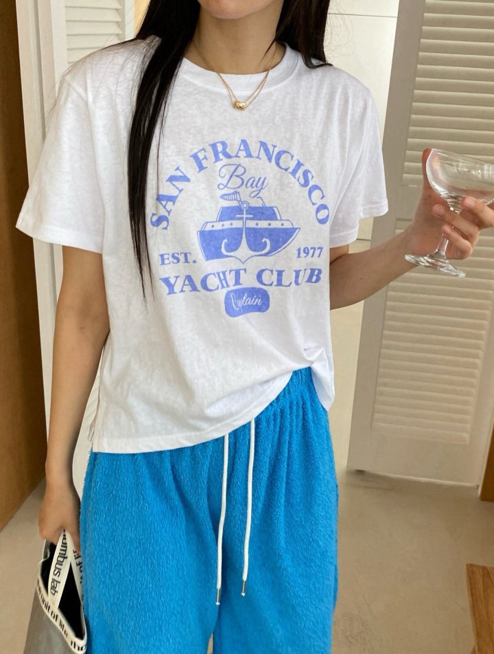Diana - Korean Women Fashion - #womensfashion - Yacht Tee - 10