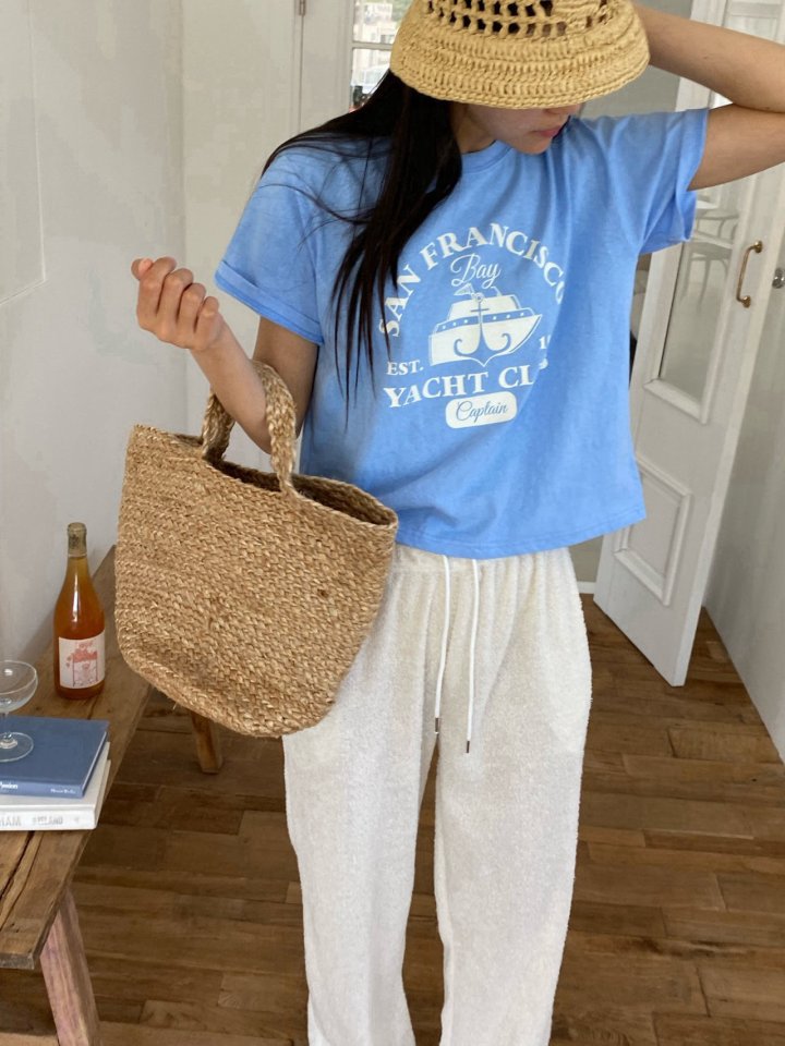 Diana - Korean Women Fashion - #momslook - Yacht Tee - 4