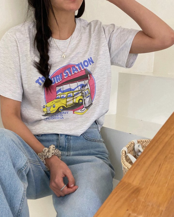 Diana - Korean Women Fashion - #womensfashion - Surf Tee