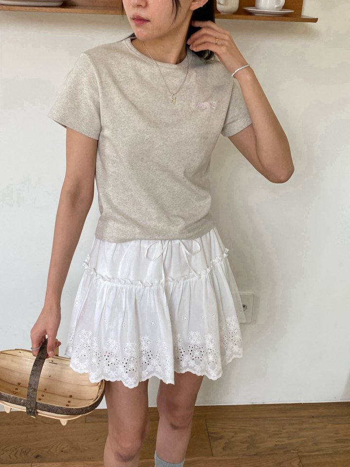 Diana - Korean Women Fashion - #womensfashion - Dia Crop Tee - 7