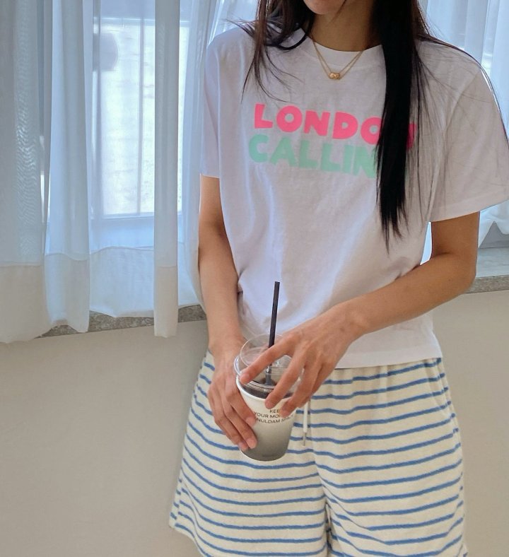 Diana - Korean Women Fashion - #womensfashion - Calling Crop Tee - 10