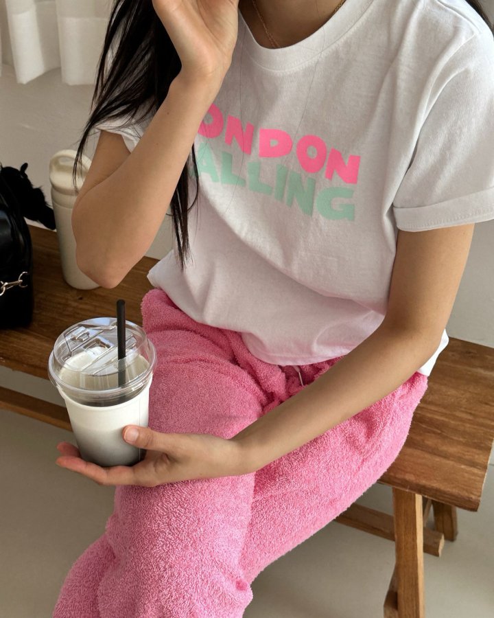 Diana - Korean Women Fashion - #womensfashion - Calling Crop Tee - 8