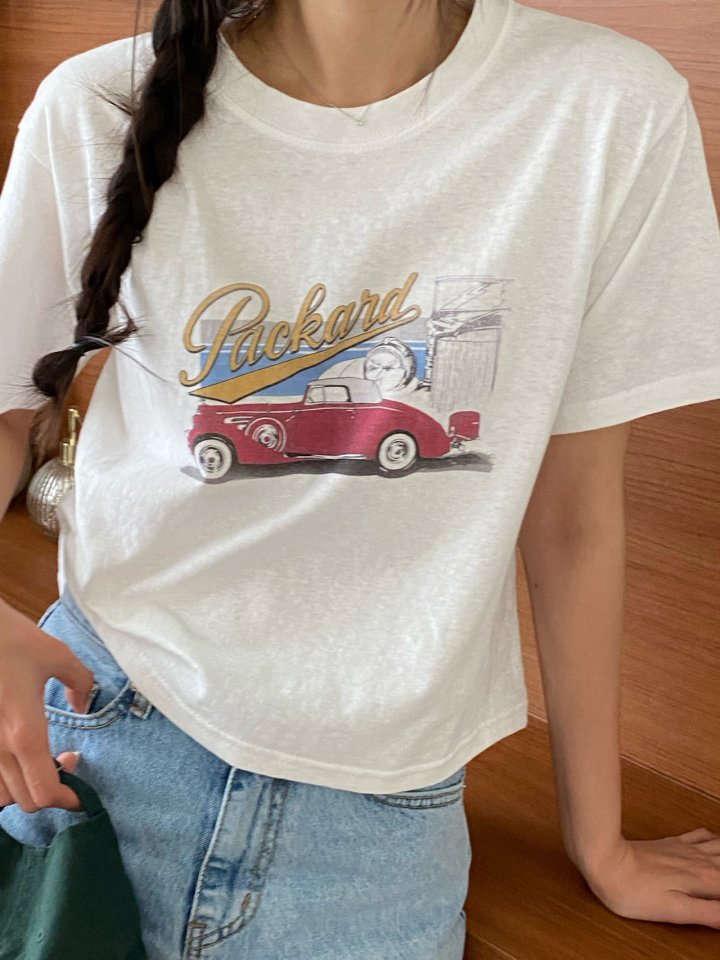 Diana - Korean Women Fashion - #womensfashion - Packard Tee - 2