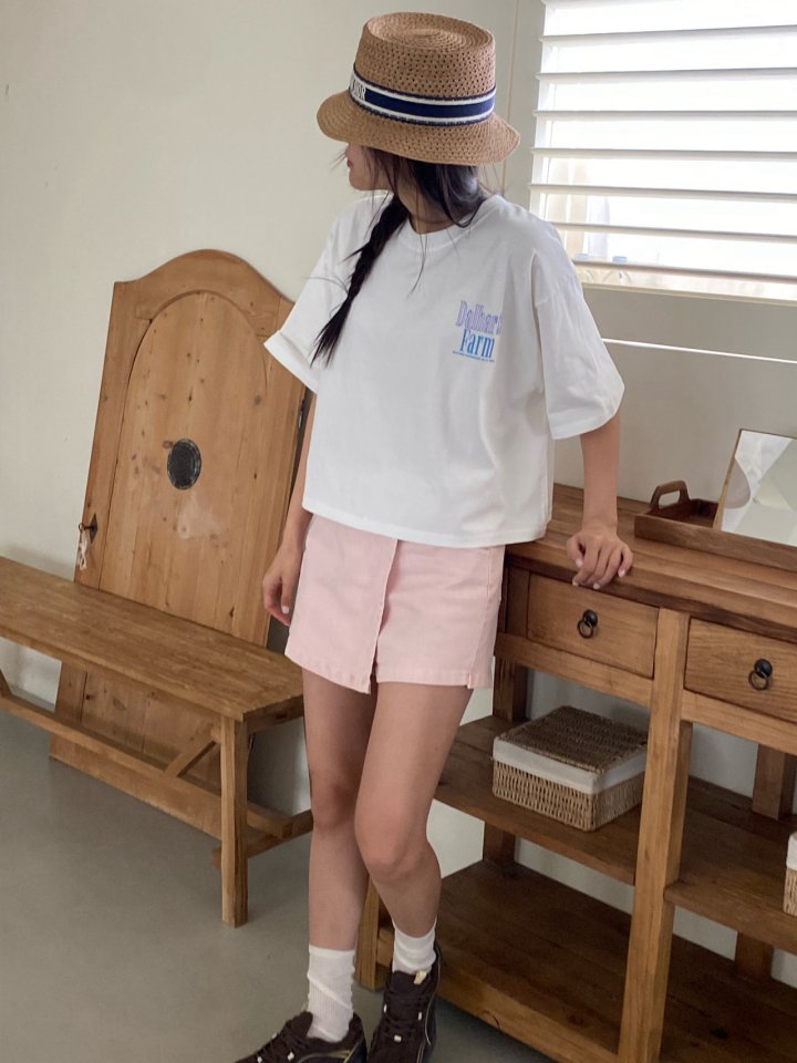 Diana - Korean Women Fashion - #momslook - Moon Heart Tee - 4