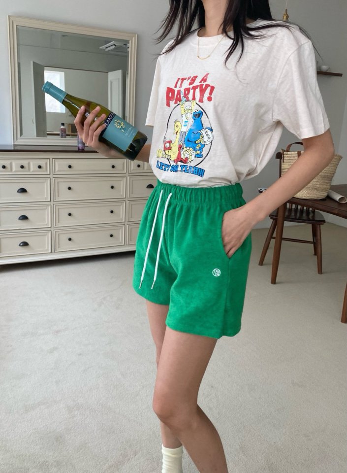 Diana - Korean Women Fashion - #womensfashion - Terry Shorts - 3