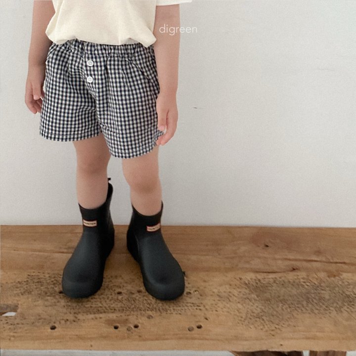 Digreen - Korean Children Fashion - #childofig - Momo Check Pants - 4