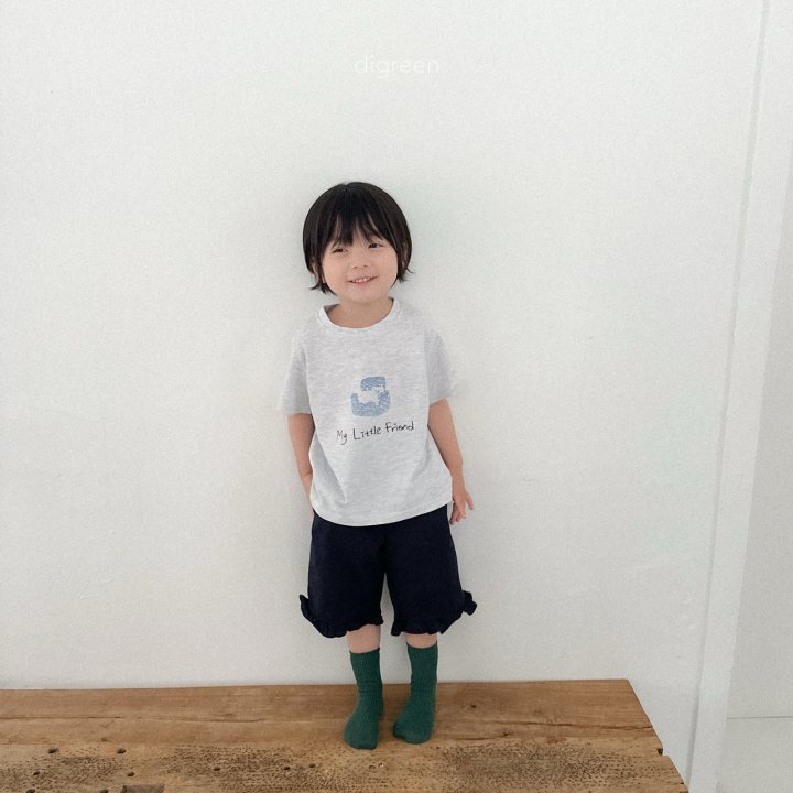 Digreen - Korean Children Fashion - #designkidswear - Little Friend Tee - 7
