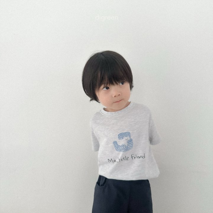 Digreen - Korean Children Fashion - #discoveringself - Little Friend Tee - 8