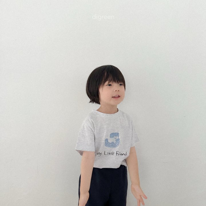 Digreen - Korean Children Fashion - #fashionkids - Little Friend Tee - 9
