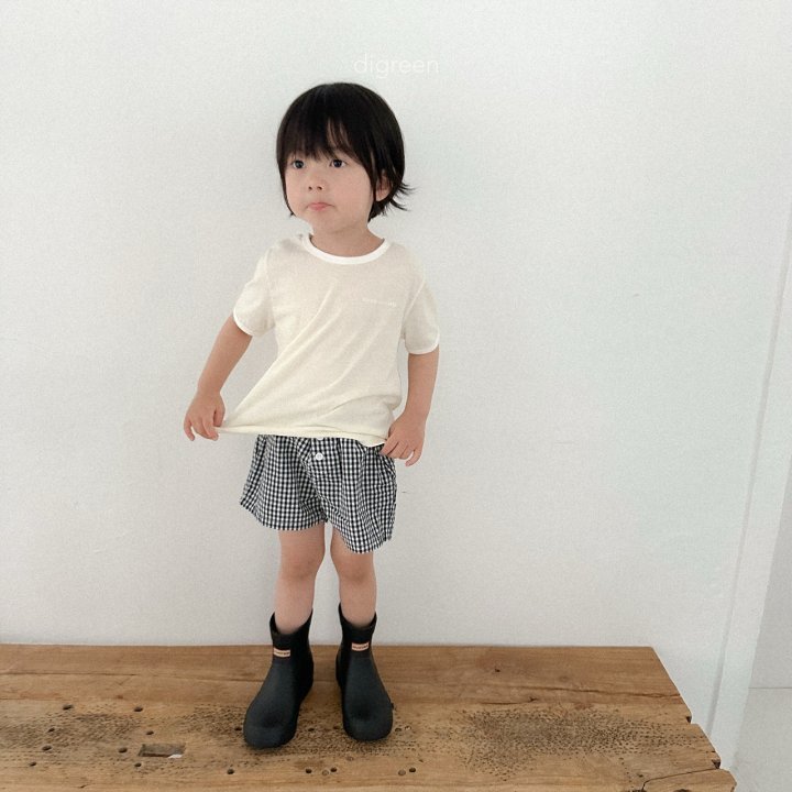 Digreen - Korean Children Fashion - #kidzfashiontrend - Momo Check Pants - 10
