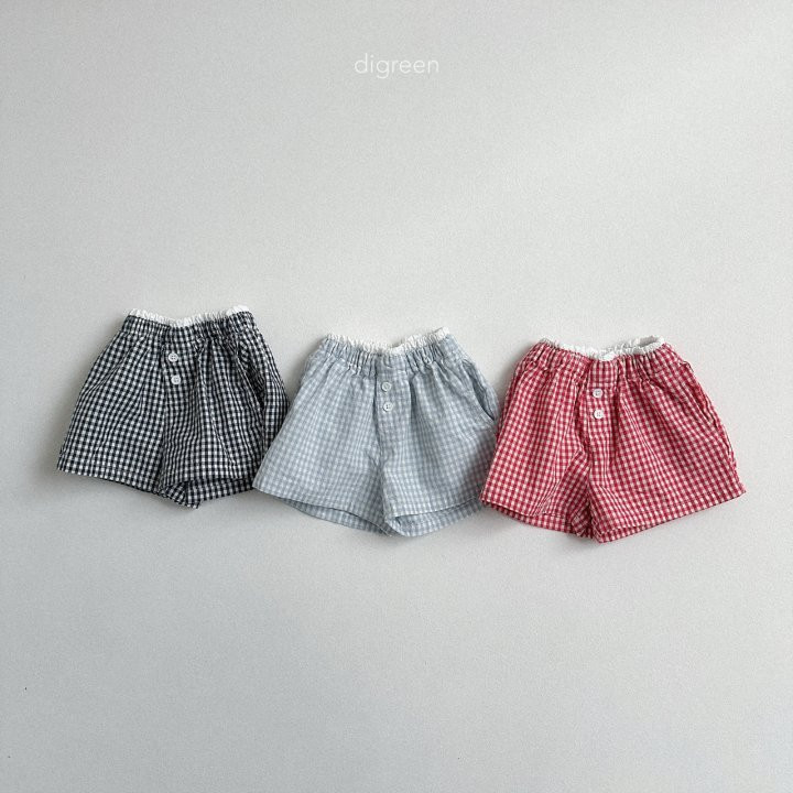 Digreen - Korean Children Fashion - #toddlerclothing - Momo Check Pants
