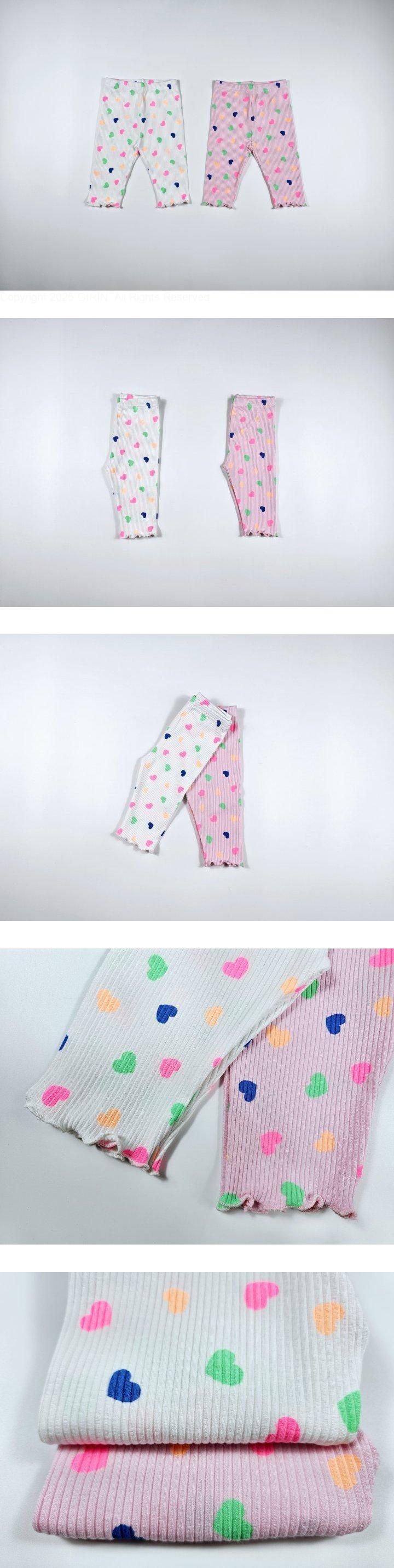 Dolphin - Korean Children Fashion - #kidzfashiontrend - Color Heart Leggings