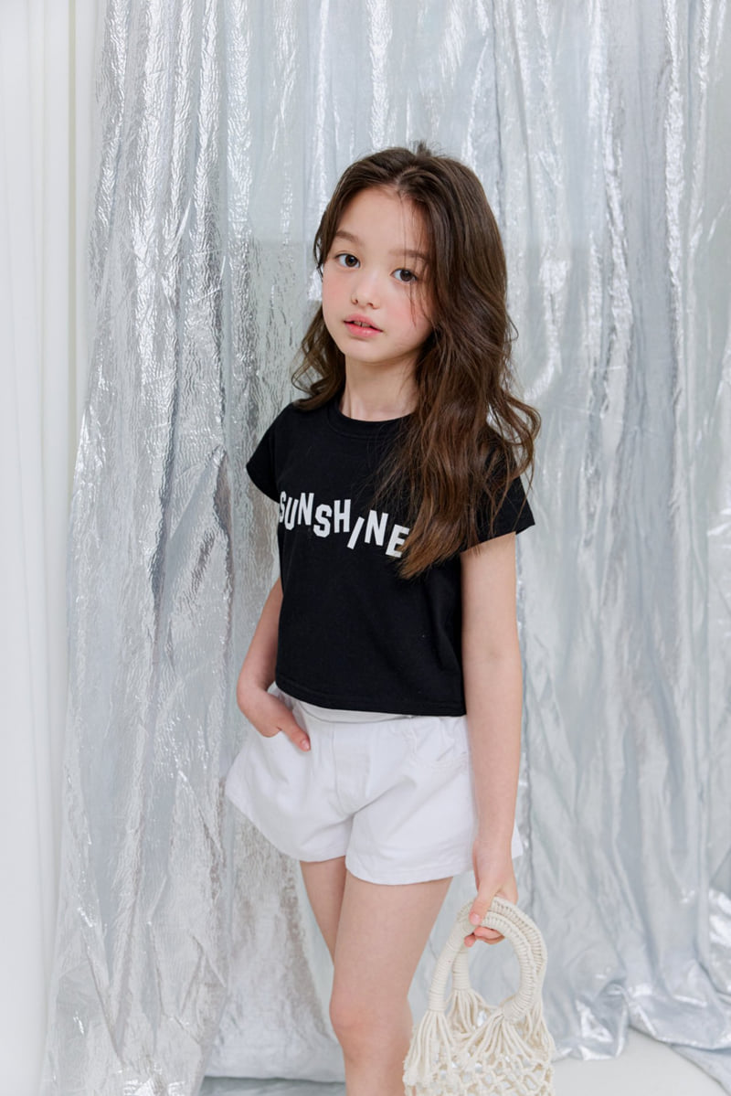 Dore Dore - Korean Children Fashion - #Kfashion4kids - Sunshine Cap Crop Tee - 10