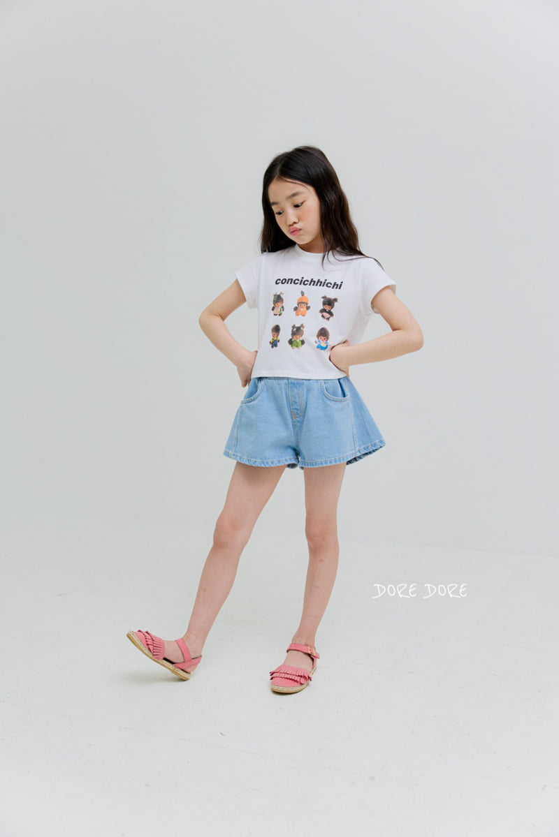 Dore Dore - Korean Children Fashion - #childofig - Kongi Digital Crop Tee - 12