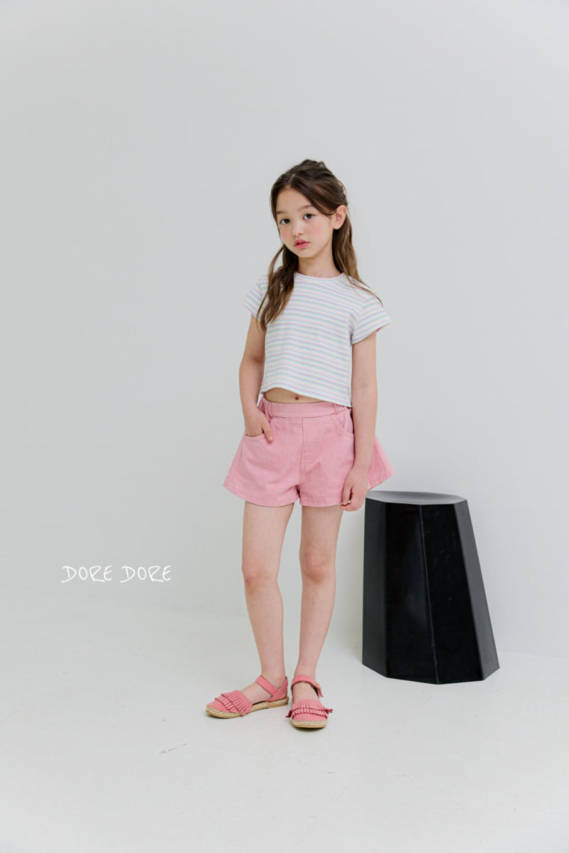 Dore Dore - Korean Children Fashion - #discoveringself - Cotton Candy Crop Tee - 9