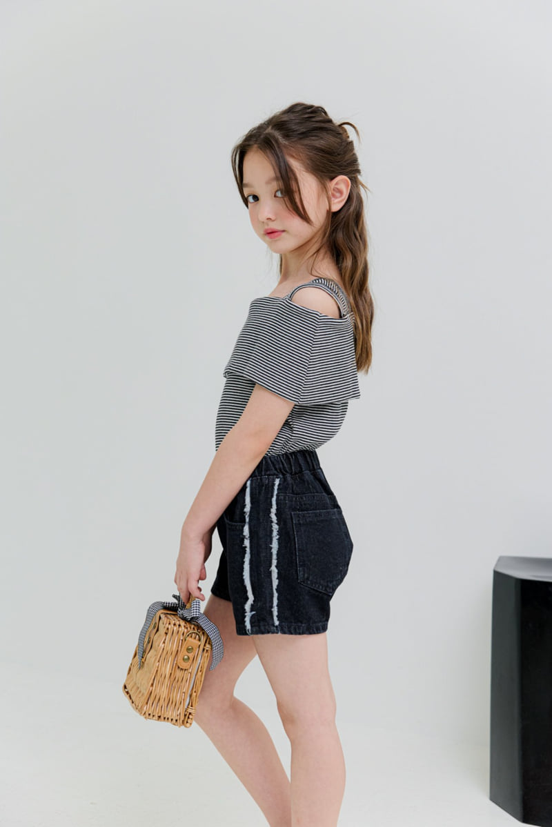 Dore Dore - Korean Children Fashion - #kidsshorts - Fringe Shorts - 9