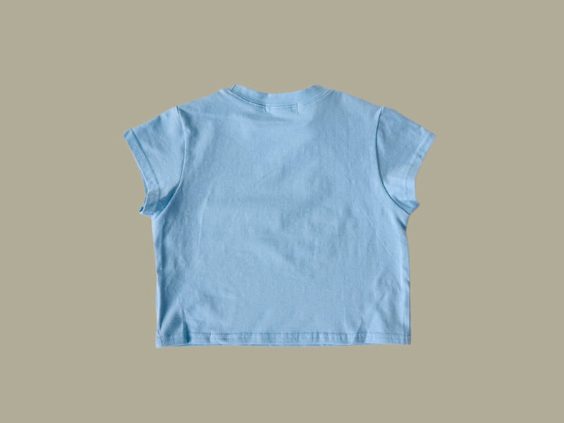Dore Dore - Korean Children Fashion - #fashionkids - Kongi Digital Crop Tee - 4