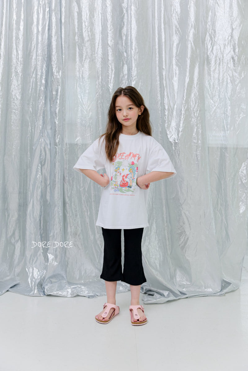 Dore Dore - Korean Children Fashion - #kidzfashiontrend - Girl Digital Print Tee - 7