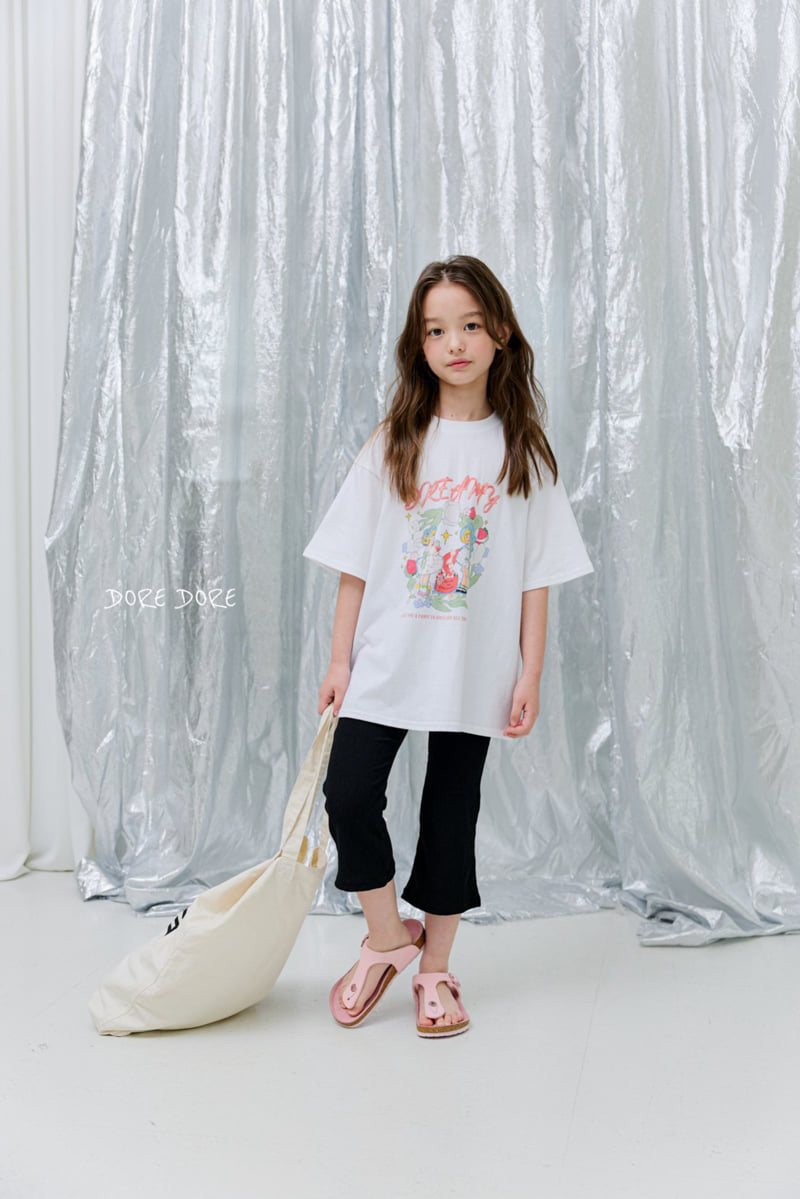 Dore Dore - Korean Children Fashion - #littlefashionista - Girl Digital Print Tee - 9