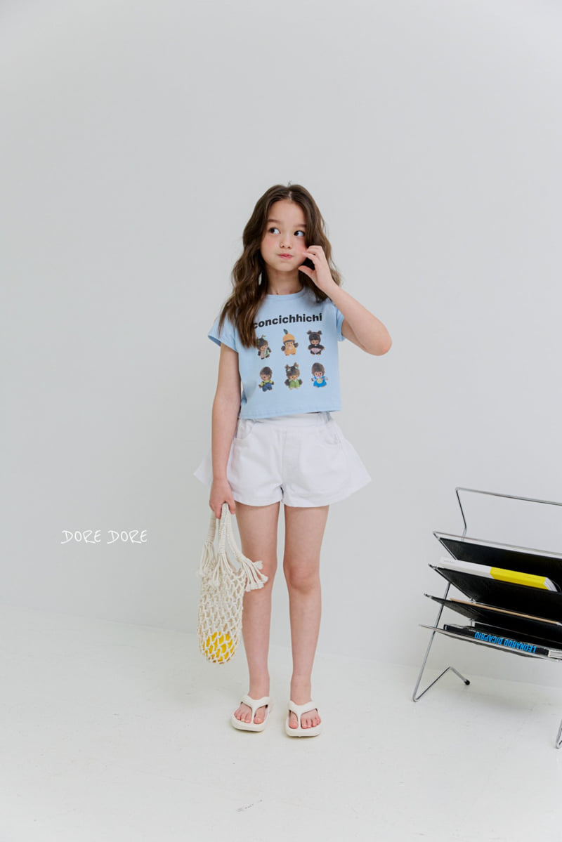 Dore Dore - Korean Children Fashion - #littlefashionista - Kongi Digital Crop Tee - 8