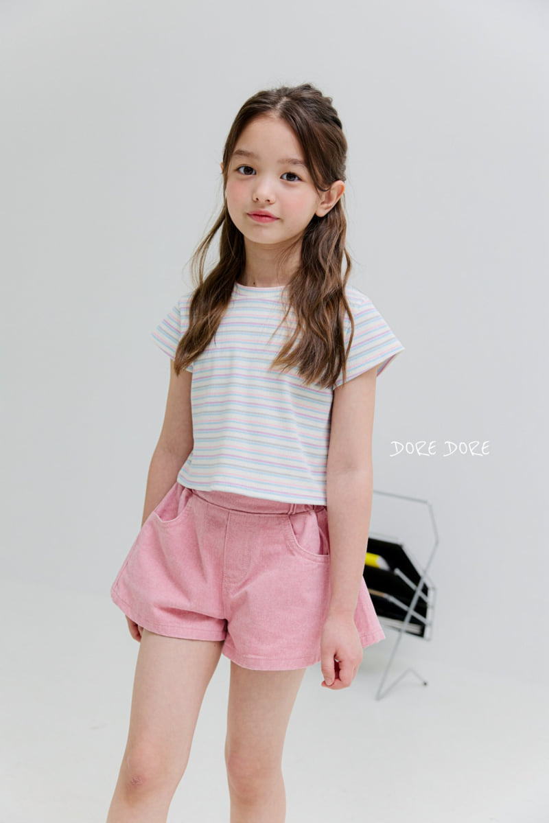 Dore Dore - Korean Children Fashion - #minifashionista - Cotton Candy Crop Tee
