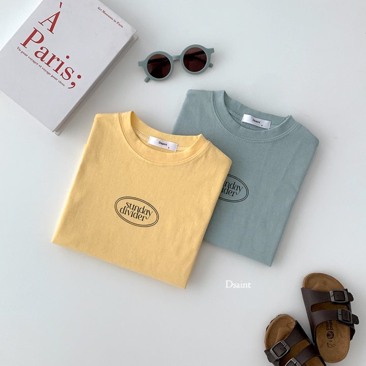Dsaint - Korean Children Fashion - #kidzfashiontrend - Sunday Tee - 4