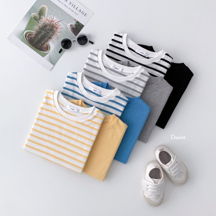 Dsaint - Korean Children Fashion - #Kfashion4kids - Buy Now Set (Tee + Tee) - 3