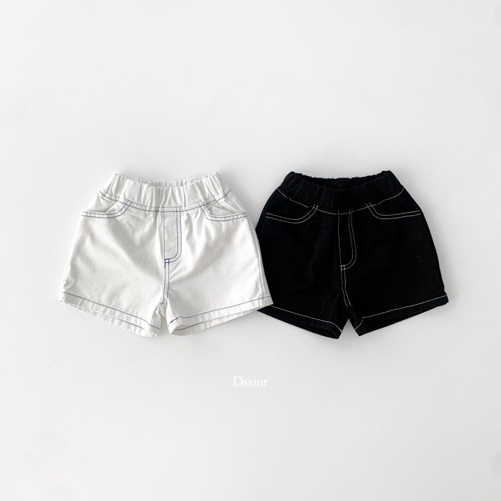 Dsaint - Korean Children Fashion - #Kfashion4kids - Stretch Cotton Shorts - 2