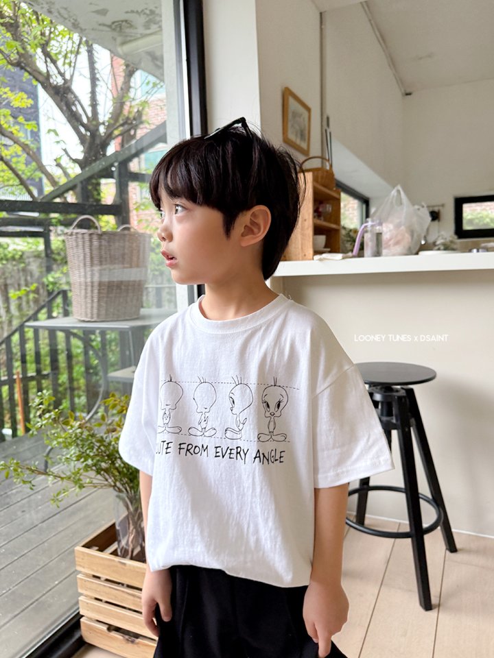 Dsaint - Korean Children Fashion - #childofig - Cute Front Tweety Tee - 11