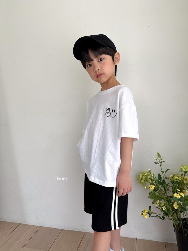 Dsaint - Korean Children Fashion - #childofig - V Smile Tee - 11
