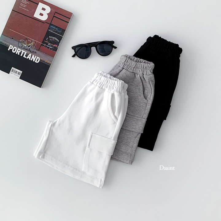 Dsaint - Korean Children Fashion - #prettylittlegirls - Cargo Bermuda Jersey Pants - 4