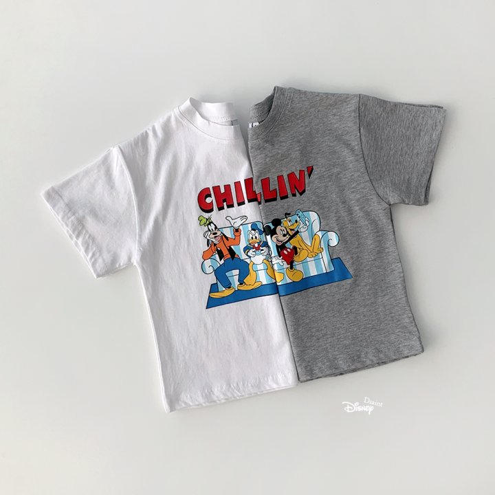 Dsaint - Korean Children Fashion - #childofig - D Chillin' Friends Tee - 4