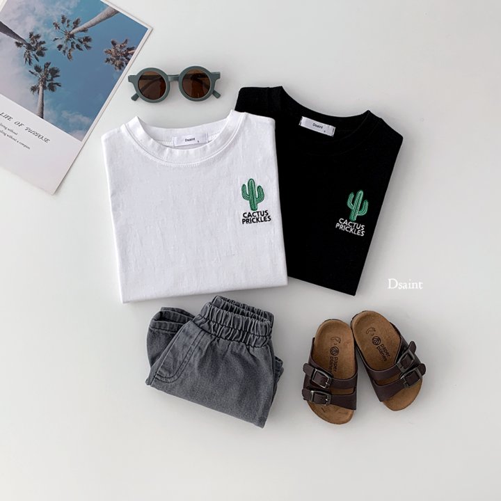 Dsaint - Korean Children Fashion - #childofig - Cactus Tee - 3
