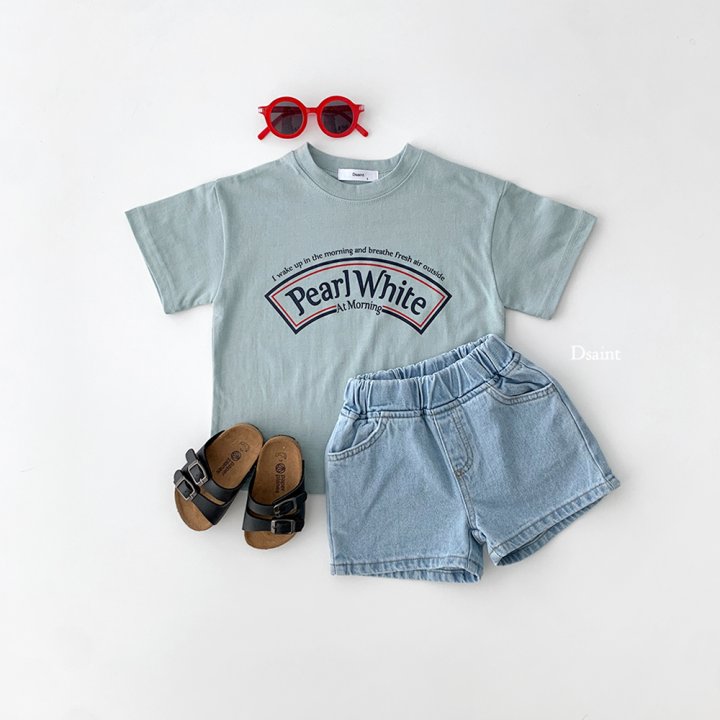 Dsaint - Korean Children Fashion - #childofig - Smart! Blue Denim Pants - 7