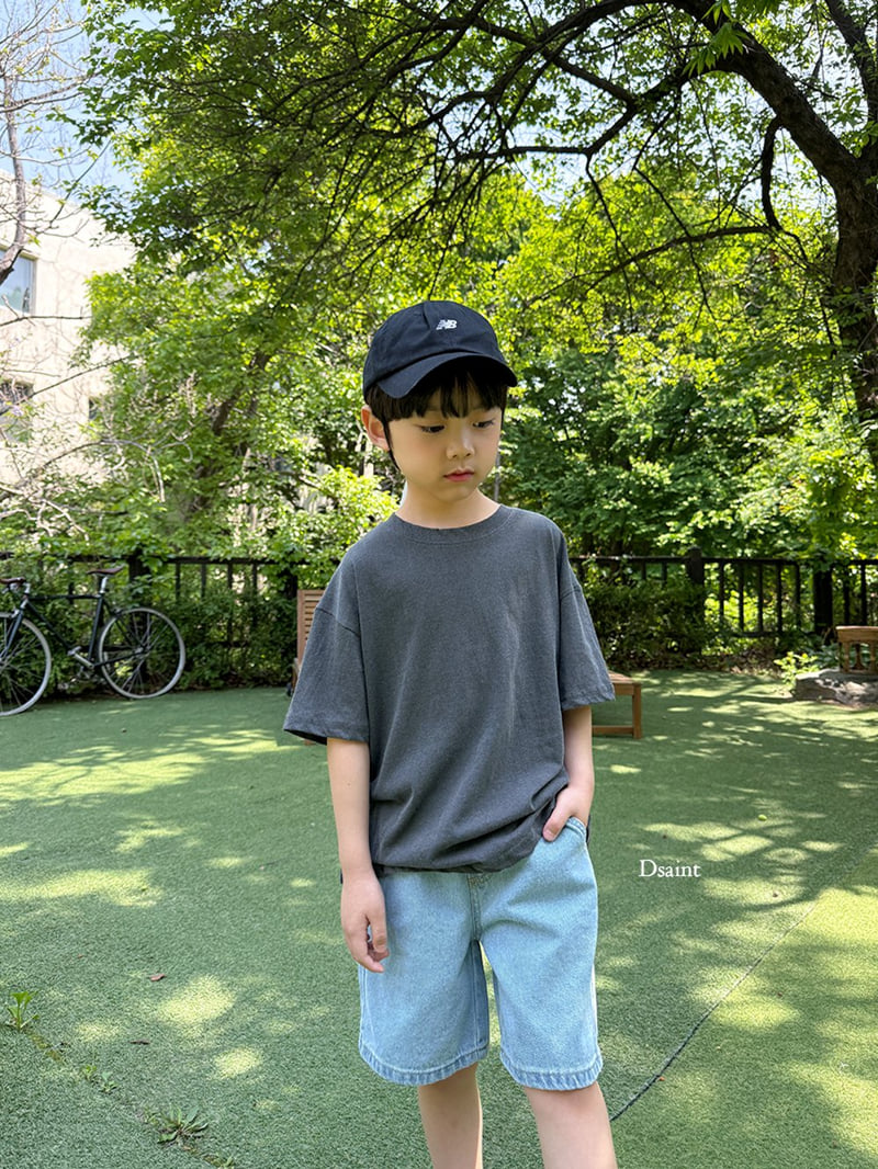 Dsaint - Korean Children Fashion - #childofig - Daily Pigment Tee - 12