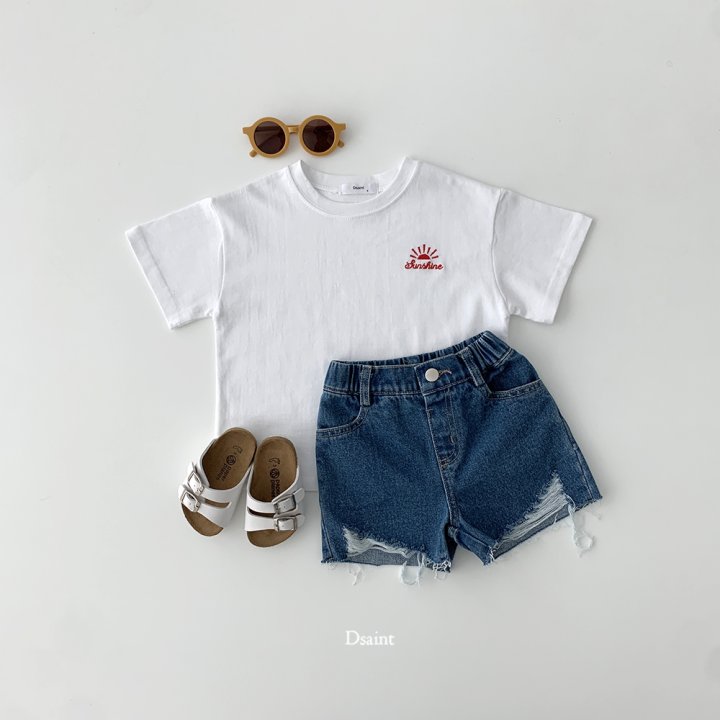 Dsaint - Korean Children Fashion - #childofig - Trick Half Open Vintage Pants - 10