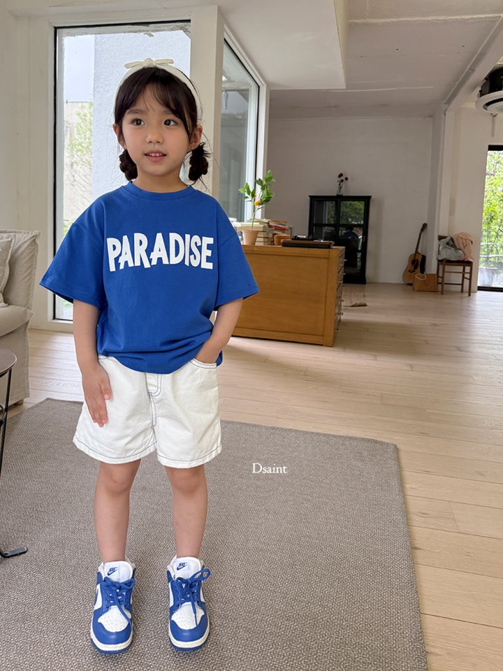 Dsaint - Korean Children Fashion - #childofig - Stretch Cotton Shorts - 10