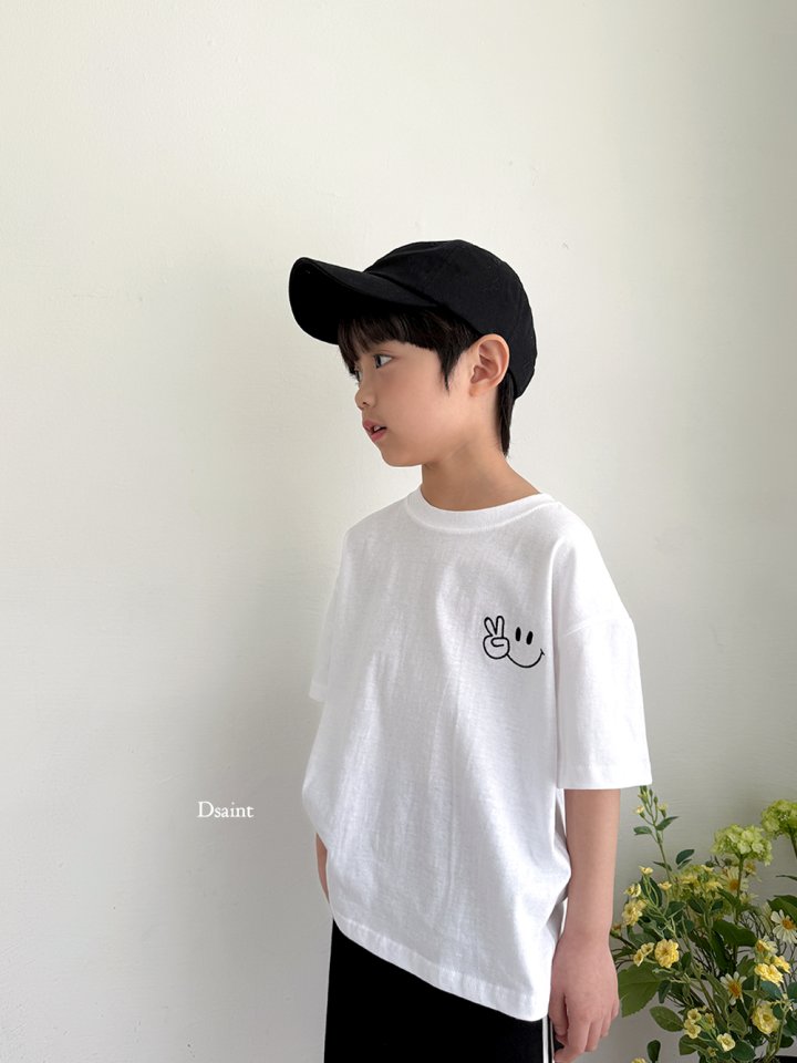 Dsaint - Korean Children Fashion - #childrensboutique - V Smile Tee - 12