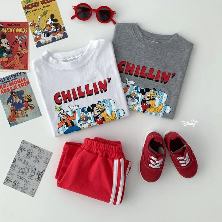 Dsaint - Korean Children Fashion - #childrensboutique - D Chillin' Friends Tee - 5