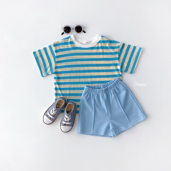 Dsaint - Korean Children Fashion - #childrensboutique - Strange Stripe Tee - 6
