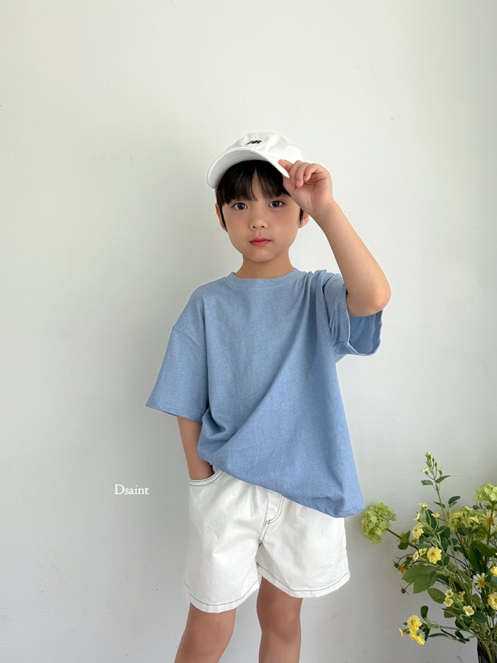 Dsaint - Korean Children Fashion - #childrensboutique - Stretch Cotton Shorts - 11