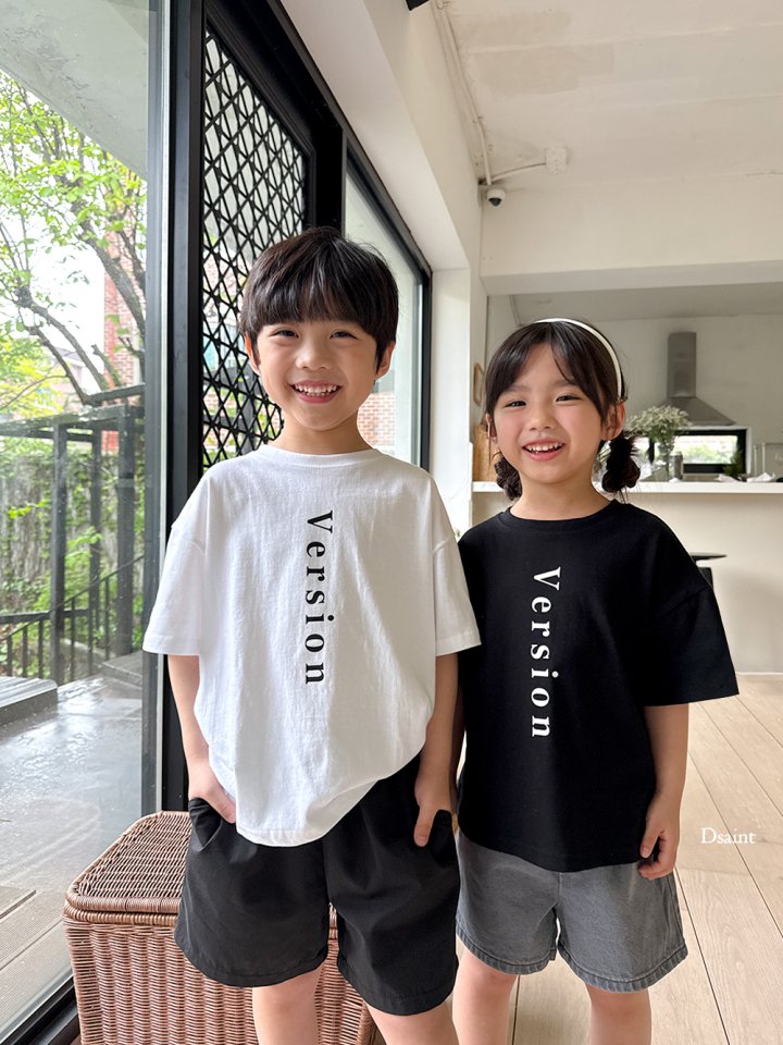 Dsaint - Korean Children Fashion - #designkidswear - Version Tee - 10