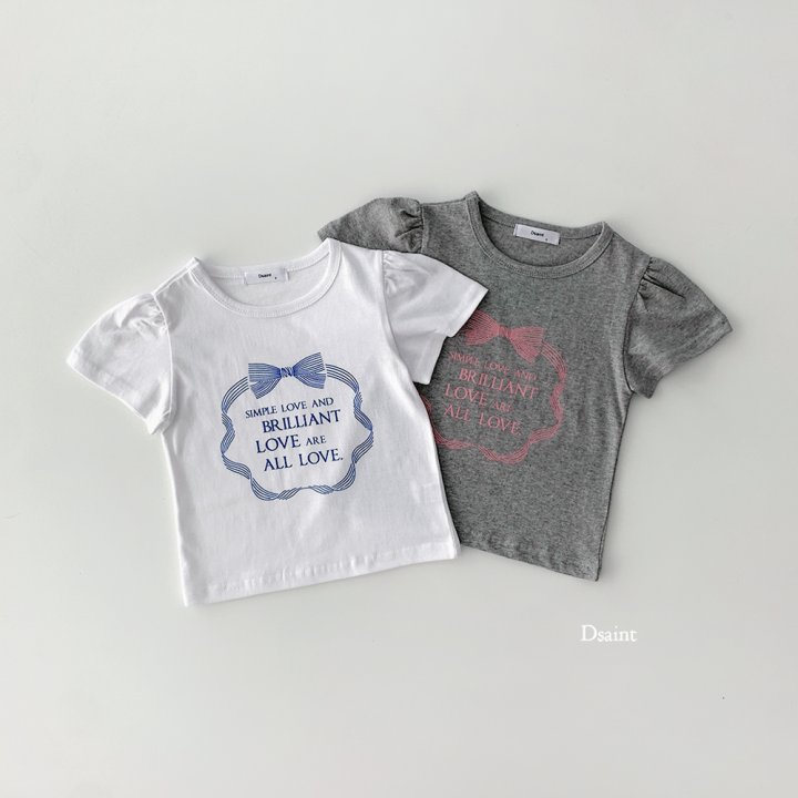 Dsaint - Korean Children Fashion - #designkidswear - Olive Puff Tee - 3