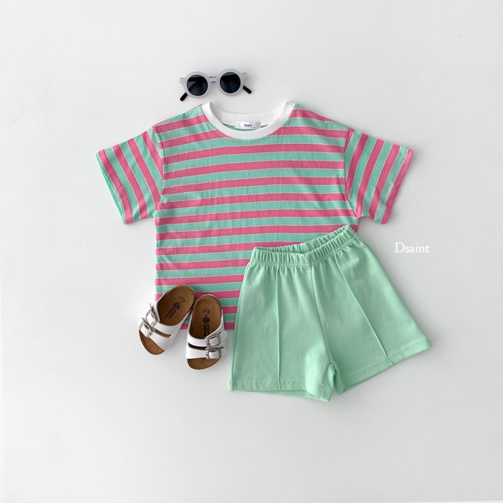 Dsaint - Korean Children Fashion - #designkidswear - Strange Stripe Tee - 7