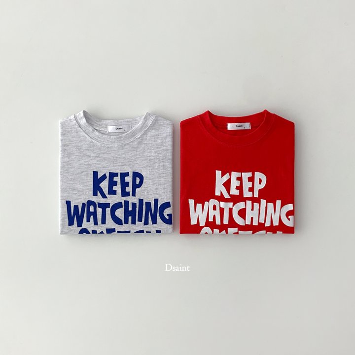 Dsaint - Korean Children Fashion - #designkidswear - Sketch Short Sleeve Tee - 2